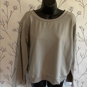 Gray Women's Sweater Cardigan